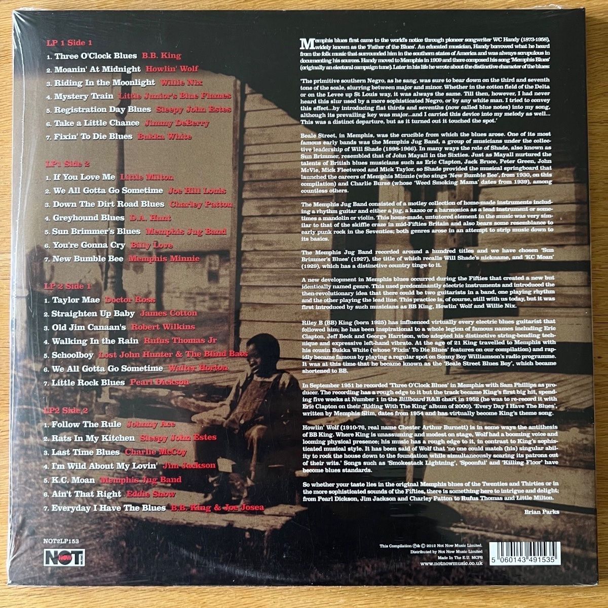 Dischi in vinile: Various - Essential Memphis Blues / 2 LP - 180gr. - NEW – Nuovo e nell'imballaggio originale da Gais venduto da soundcave57 1