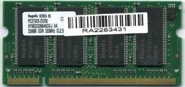 HYNIX HYMD232M646C6-J-AA 256MB PC2100 SODIMM PC RAM Memory