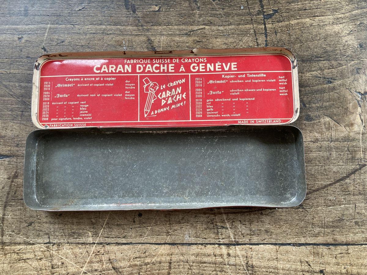 Barattoli: Blechschacheln Caran d'Ache – Usato da Zürich venduto da Mueschelmau 1