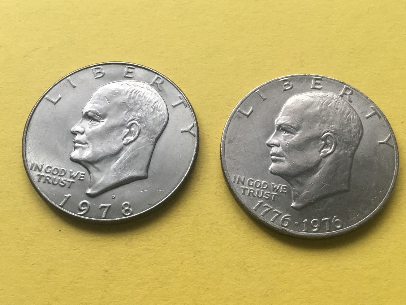 Tutti le monete: 2x  Ein  Dollar Münze VZ ++ – Usato da St. Margrethen SG venduto da alfapeugeot10 5
