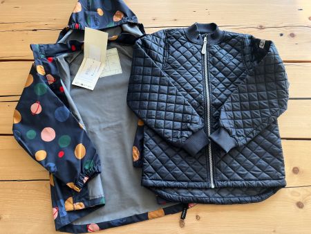 Neue Liewood Regenjacke Jacke & MikkLine Thermojacke 134/140