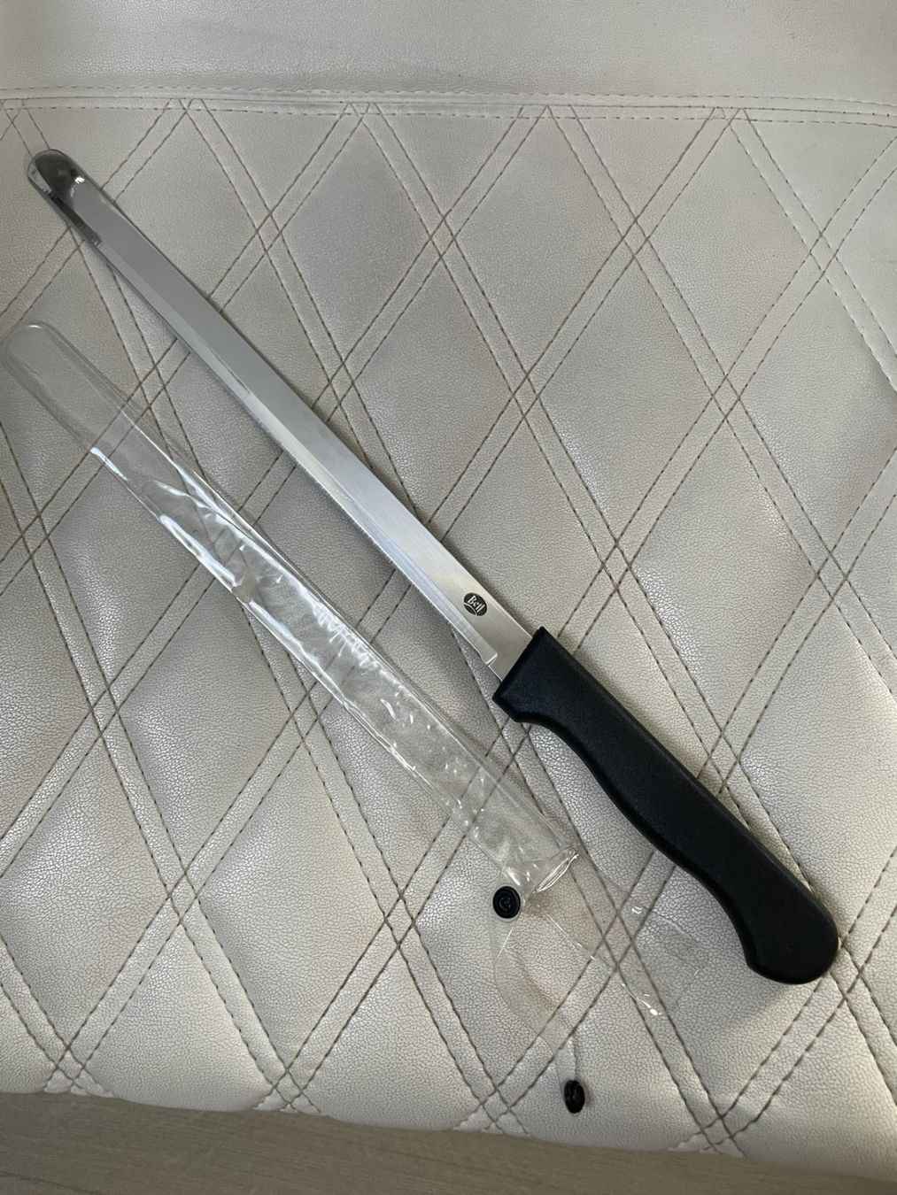 Küchenmesser: Lachsmesser 29 cm von Bell – Gebraucht aus Winkel von Kade50