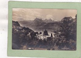 Morschach Hotel Axenfels mit Urirotstock 1924