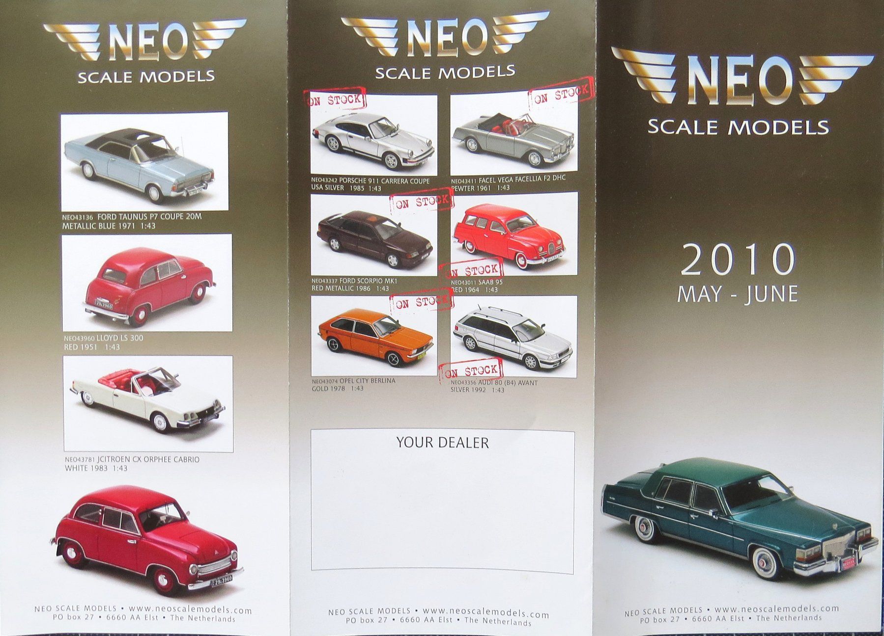 Modellini d'auto: Kleiner NEO Modellautokatalog von 2010 – Nuovo (secondo la descrizione) da Ettingen venduto da campione_1 2
