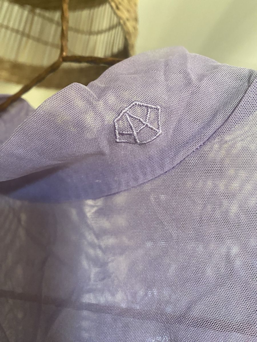 Top: Top Lilas Transparent mesh BAE, Taille XS – Usato da Lausanne venduto da els_wlr2 1