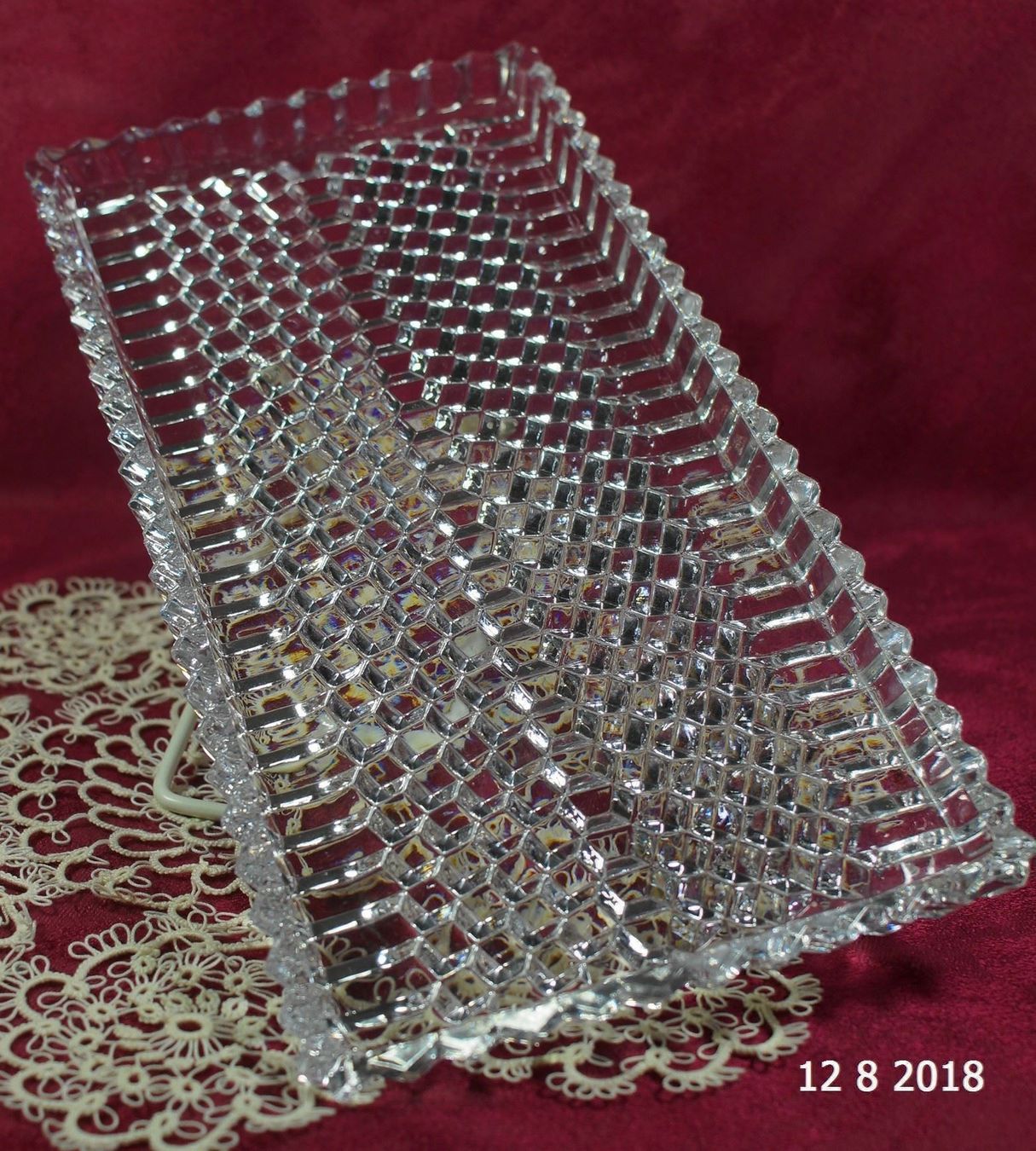 Piatti di portata: Cake Platte aus Glas – Usato da Basel venduto da The_Onliners