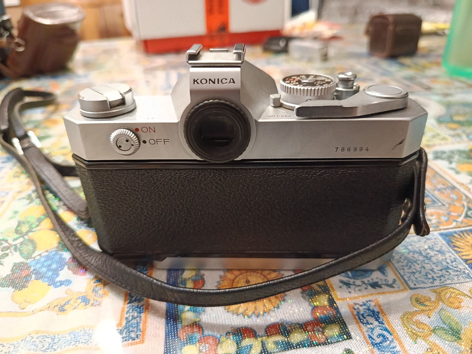 Konica Fotocamera: Konica Autoreflex T camera with Hexanon 52mm lens – Usato da Riva San Vitale venduto da Stekri 1