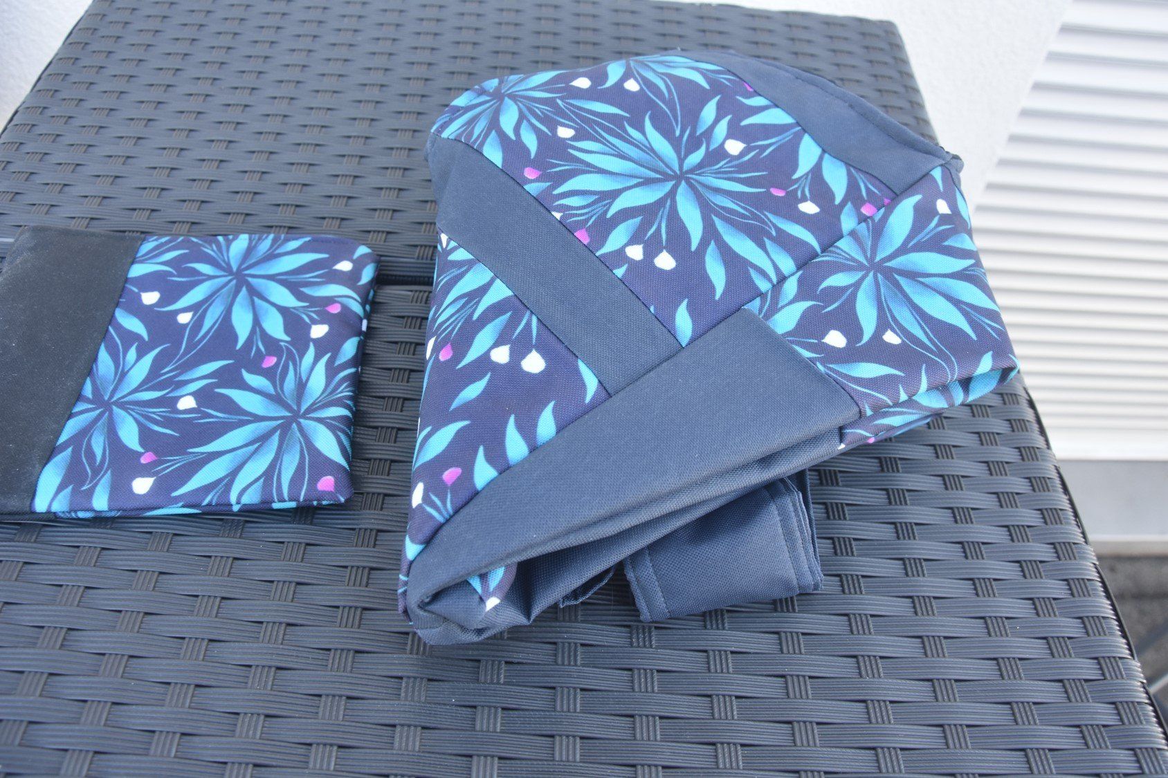 Taschen: Shopper- oder Bade-Tasche mit Wasserabw. Stoff mit Täschchen – Neu (gemäss Beschreibung) aus St. Gallen von Elmarotto 5