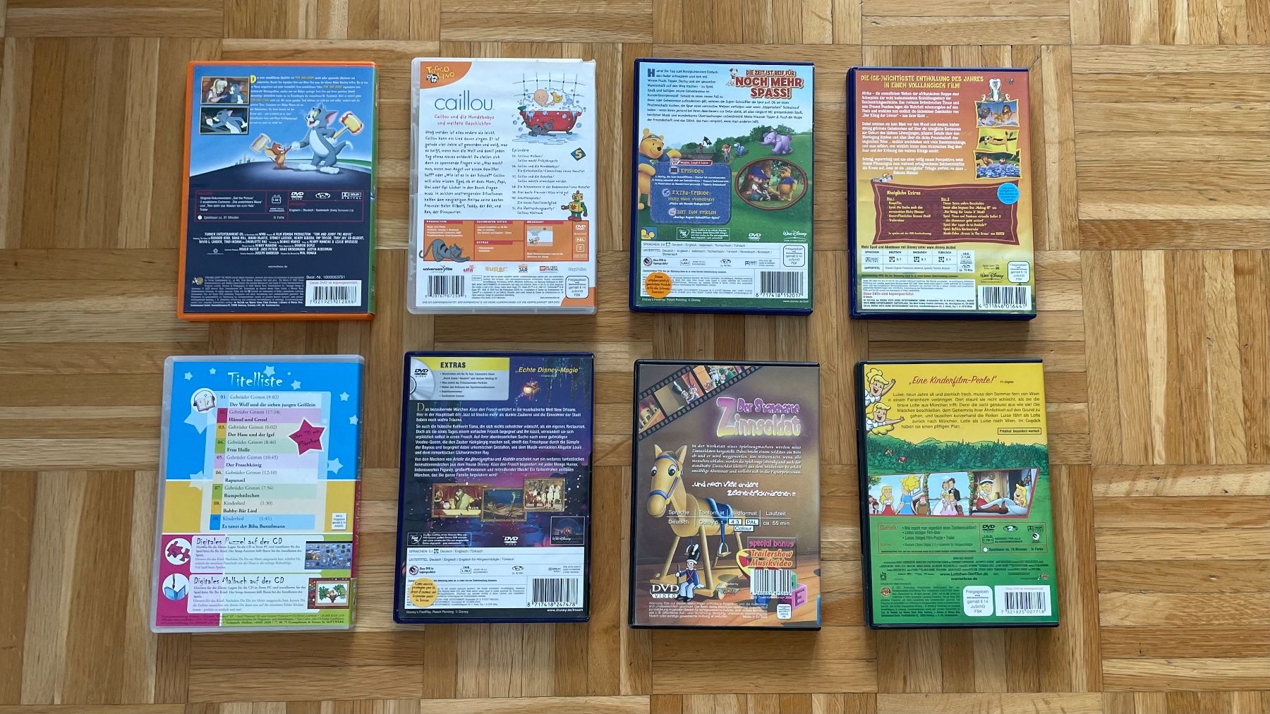 Alle DVDs: Kinder DVD-Set Caillou etc… – Gebraucht aus Rüfenacht BE von lavok 2