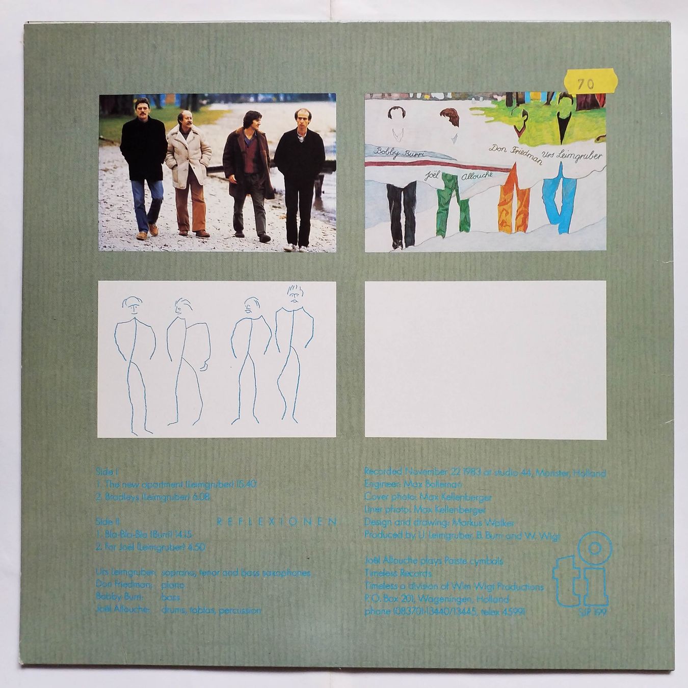 Dischi in vinile: LEIMGRUBER - FRIEDMAN ...... reflexionen - 1st press   - NEW – Nuovo (secondo la descrizione) da Yverdon-les-Bains venduto da Jacotreut 1