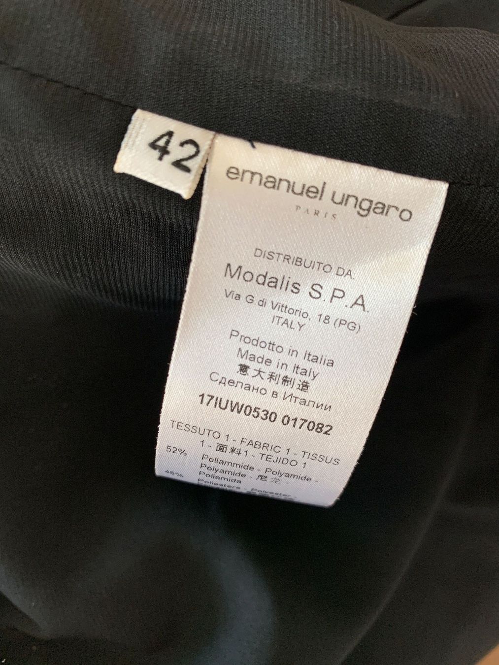 Top: EMANUEL UNGARO top soirée sequins M – Nuovo (secondo la descrizione) da Morges venduto da Imade1 7