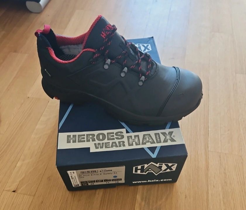 Herrenschuhe: Schuhe HAIX Black Eagle Safety 54 Low – Neu und originalverpackt aus Luzern von Dan_8m79