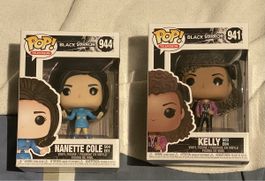 Funko Pop Black Mirror: Nanette Cole (944) und Kelly (941)