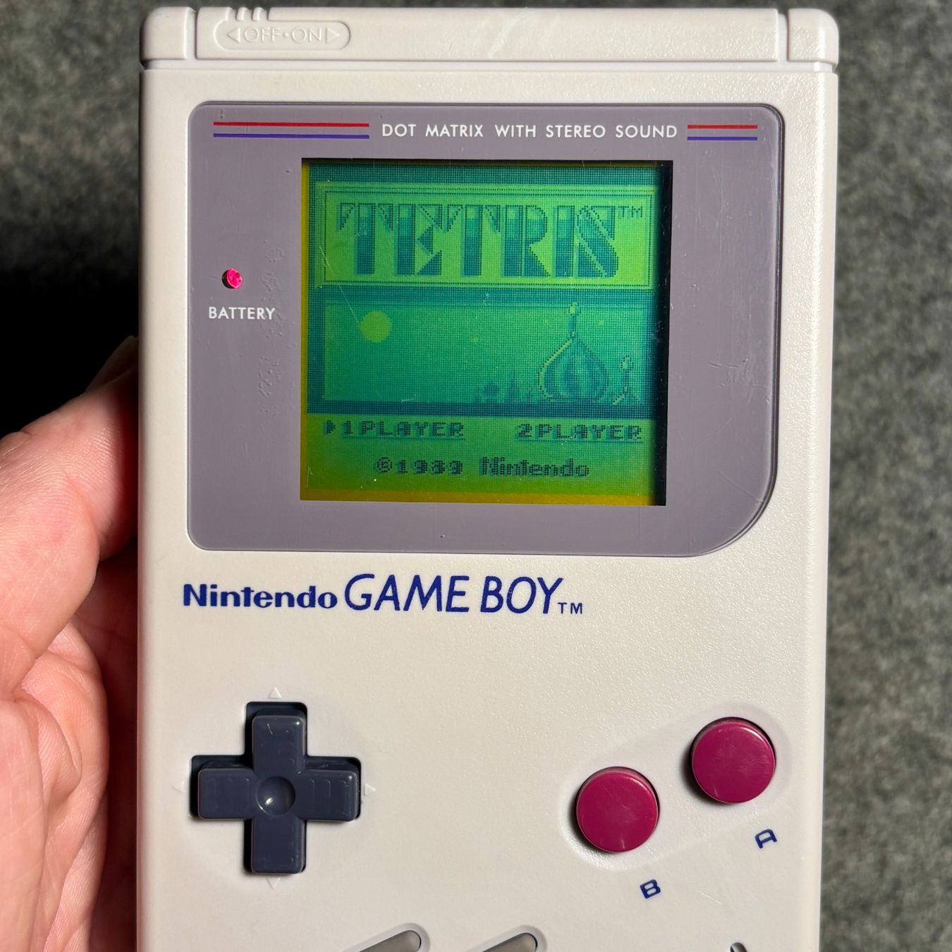 Nintendo Konsolen: GameBoy Classic DMG-01 Konsole + Tetris Original – Gebraucht aus Mollis von GamingCorner 3