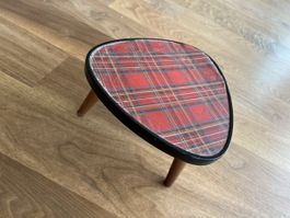 Blumen-Hocker-/Tischli Vintage