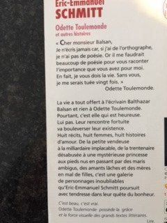 Libri: Odette Toulemonde – Usato da Hinteregg venduto da Carimba90 1