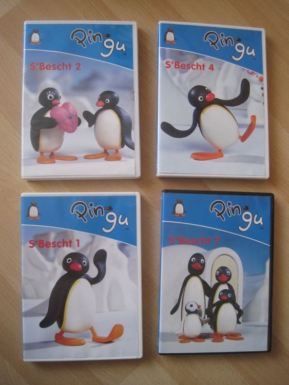 PINGU DVD 1,2,4,7 grosses Mundart DVD LOT | Kaufen auf Ricardo