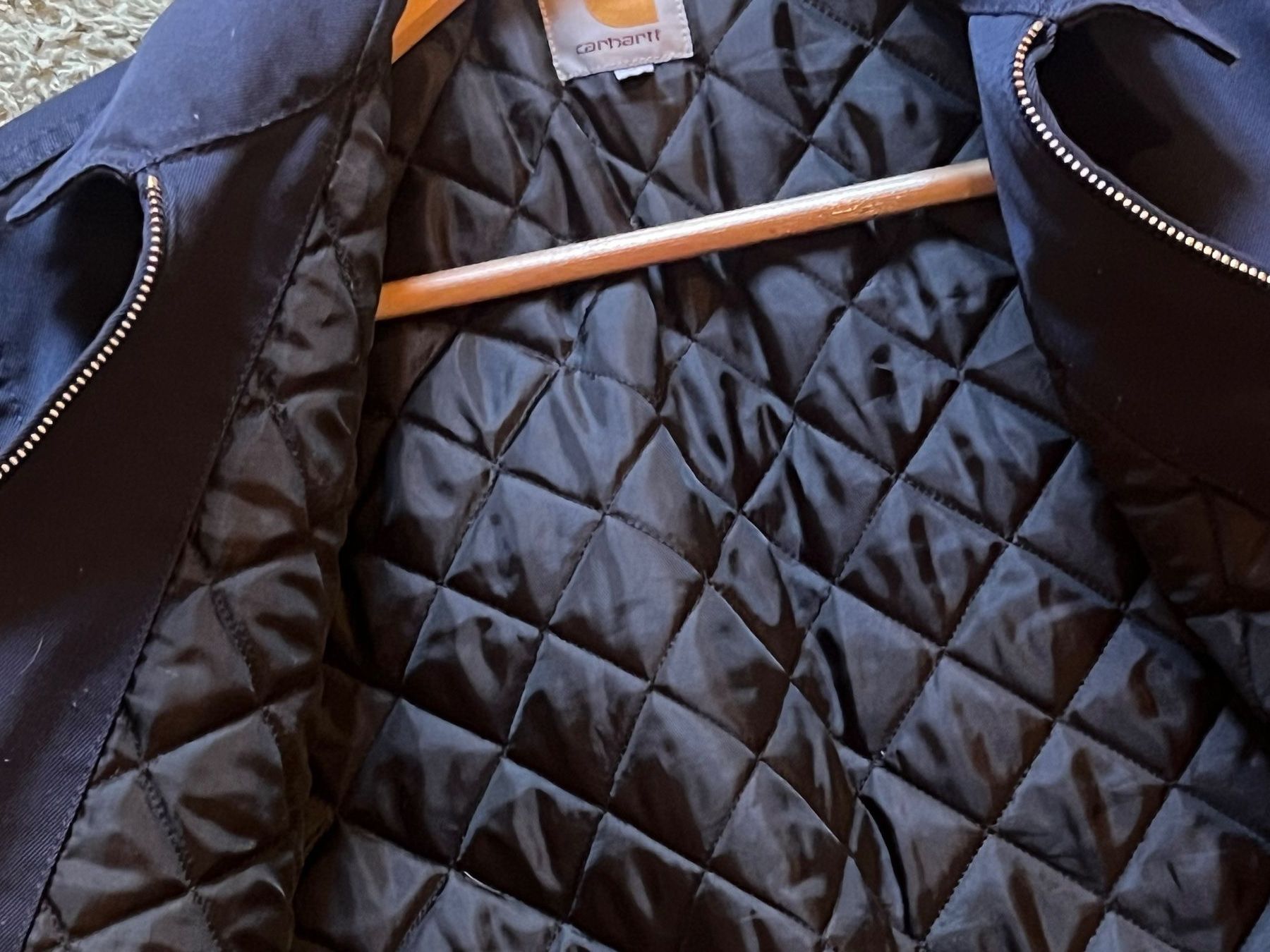 Carhartt Giacche: Carhartt Jacke Denim Blue Workerstyle – Usato da St. Niklaus VS venduto da wildholzmann 4