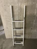 Flexa Hochbett Leiter weiss, mittelhoch, 143cm