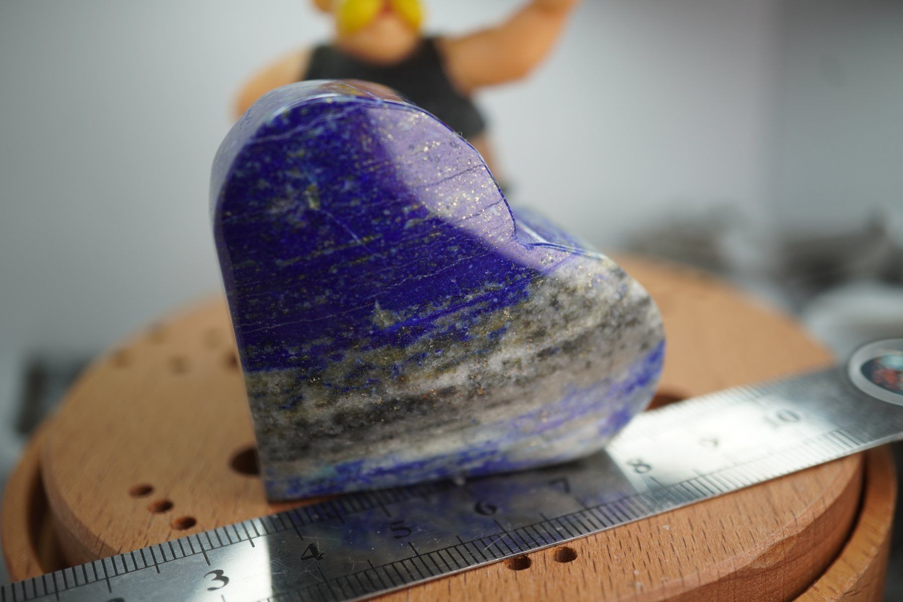 Minerali & Pietre curative: Lapis Lazuli    Herz      6cm   Räumung  np28.- – Nuovo e nell'imballaggio originale da Eschenbach SG venduto da topstone 2