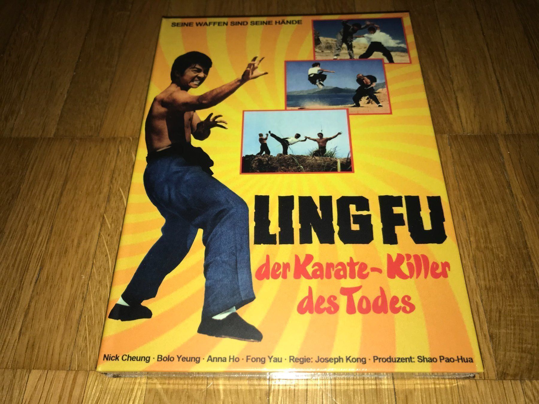 Tutti i DVDs: Ling Fu - Der Karate-Killer des Todes - MEDIABOOK -A- UNCUT – Nuovo e nell'imballaggio originale da Basel venduto da havsok