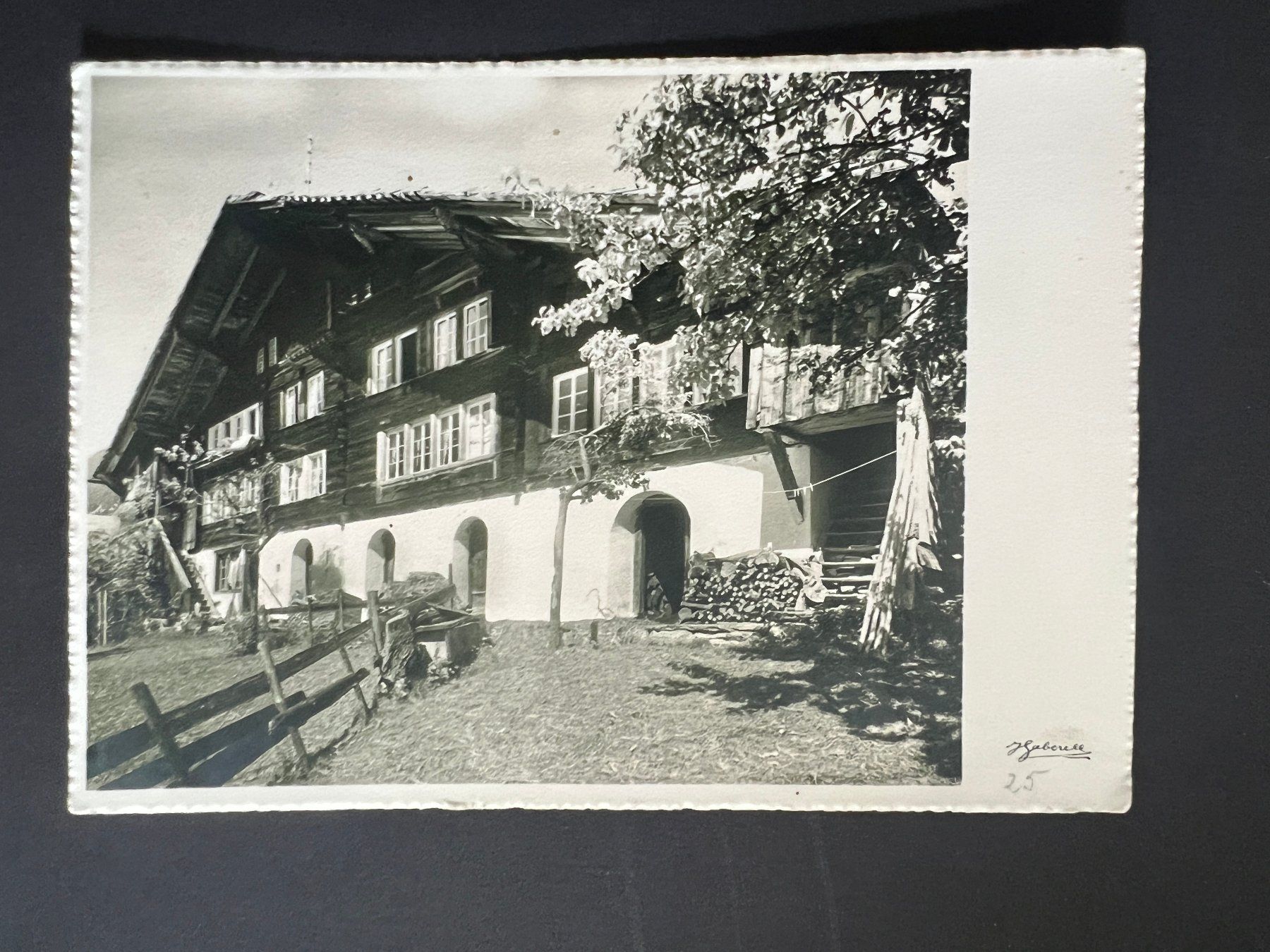 Cartoline postali: Ansichtsk. 1948 Brünig Berner Bauernhaus   (V507) – Usato da Hinwil venduto da Sidi4