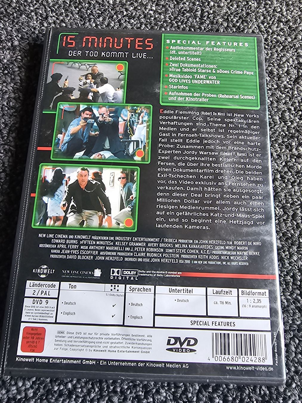 Alle DVDs: 15 Minuten (22208) – Gebraucht aus Ruswil von jan_bxl5 1
