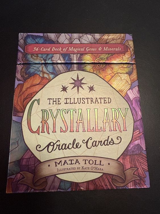 Illustrated Crystallary Oracle Cards -Mata Toll Deck (Neu (gemäss ...