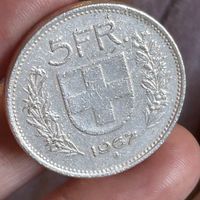 5 Franken 1967 ( Silber)