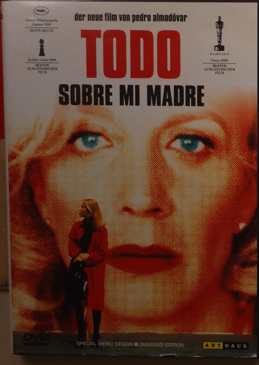 Tutti i DVDs: Todo Sobre Mi Madre – Usato da Luzern venduto da CONTENTI