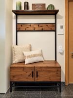 Garderobe -  Massivholz Pinie & Metall – Industrial NP 519.-