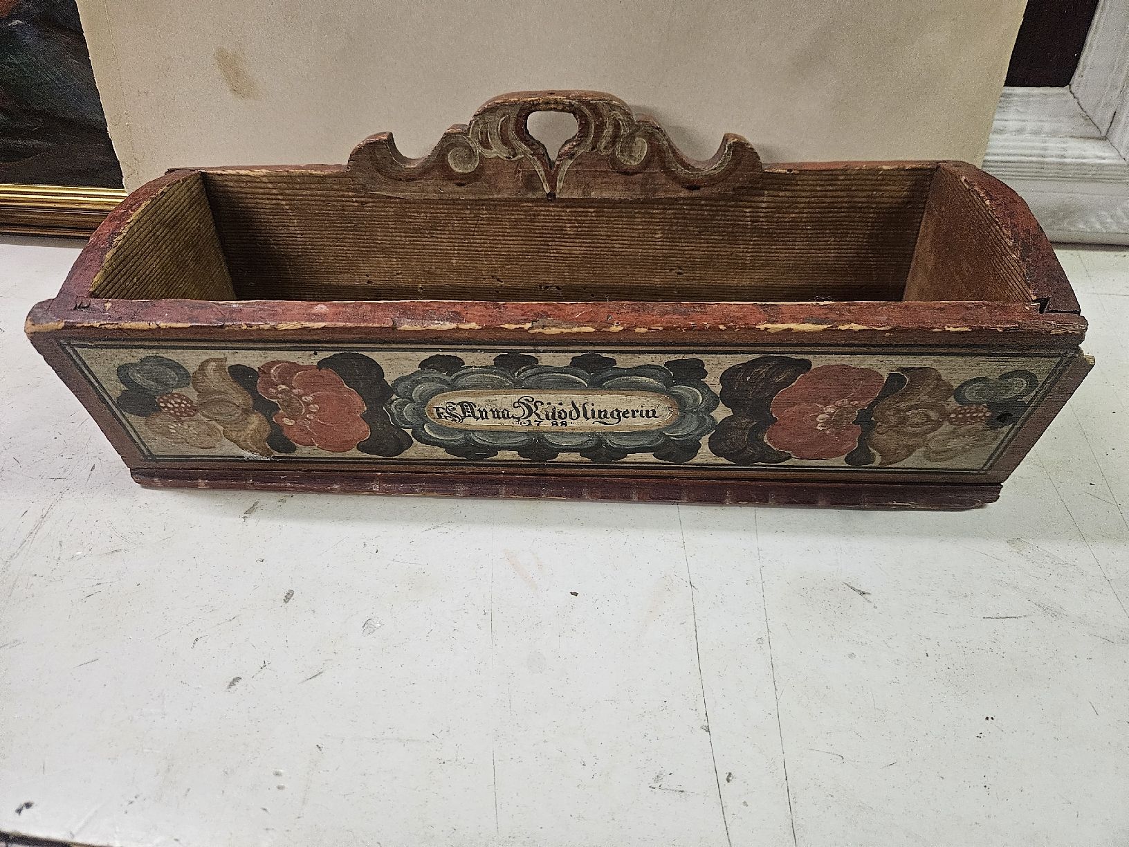 Cassapanche: schatulle truhe 1788 – Usato da Schwellbrunn venduto da Jaguarpanter