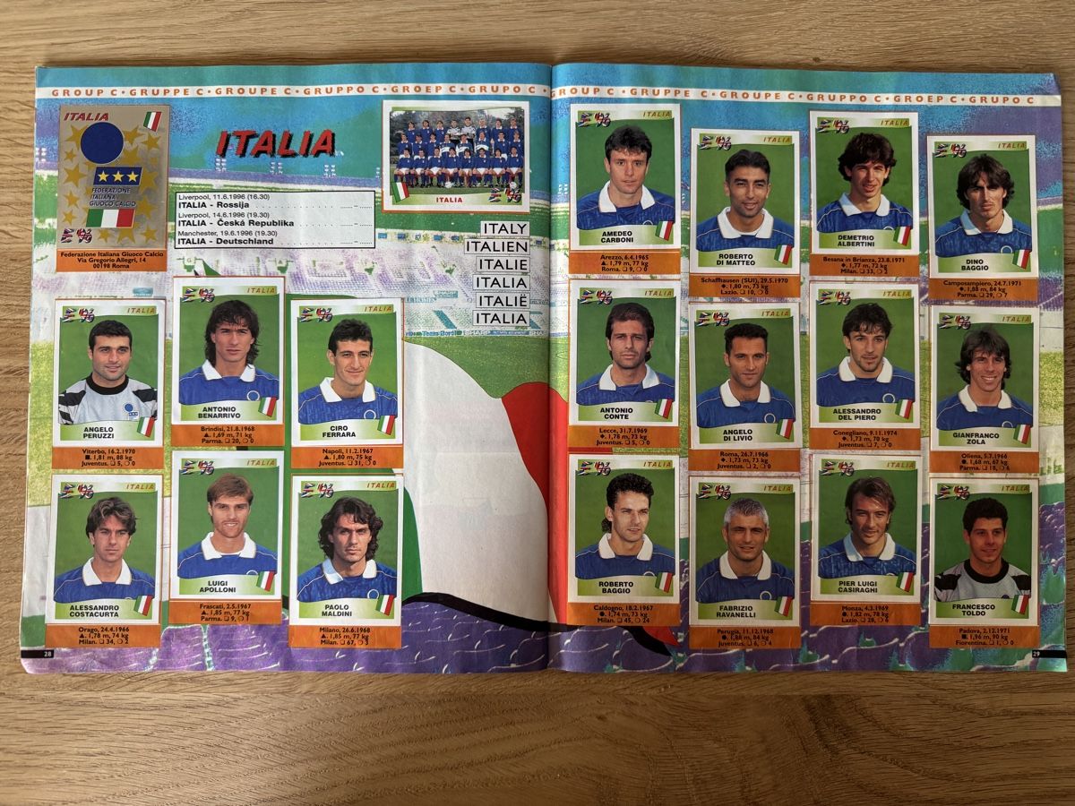 Panini Cartes à collectionner: Panini Europa 96, EM 96 Stickerheft – D'occasion à Teufen AR par lhe_wd6h 1