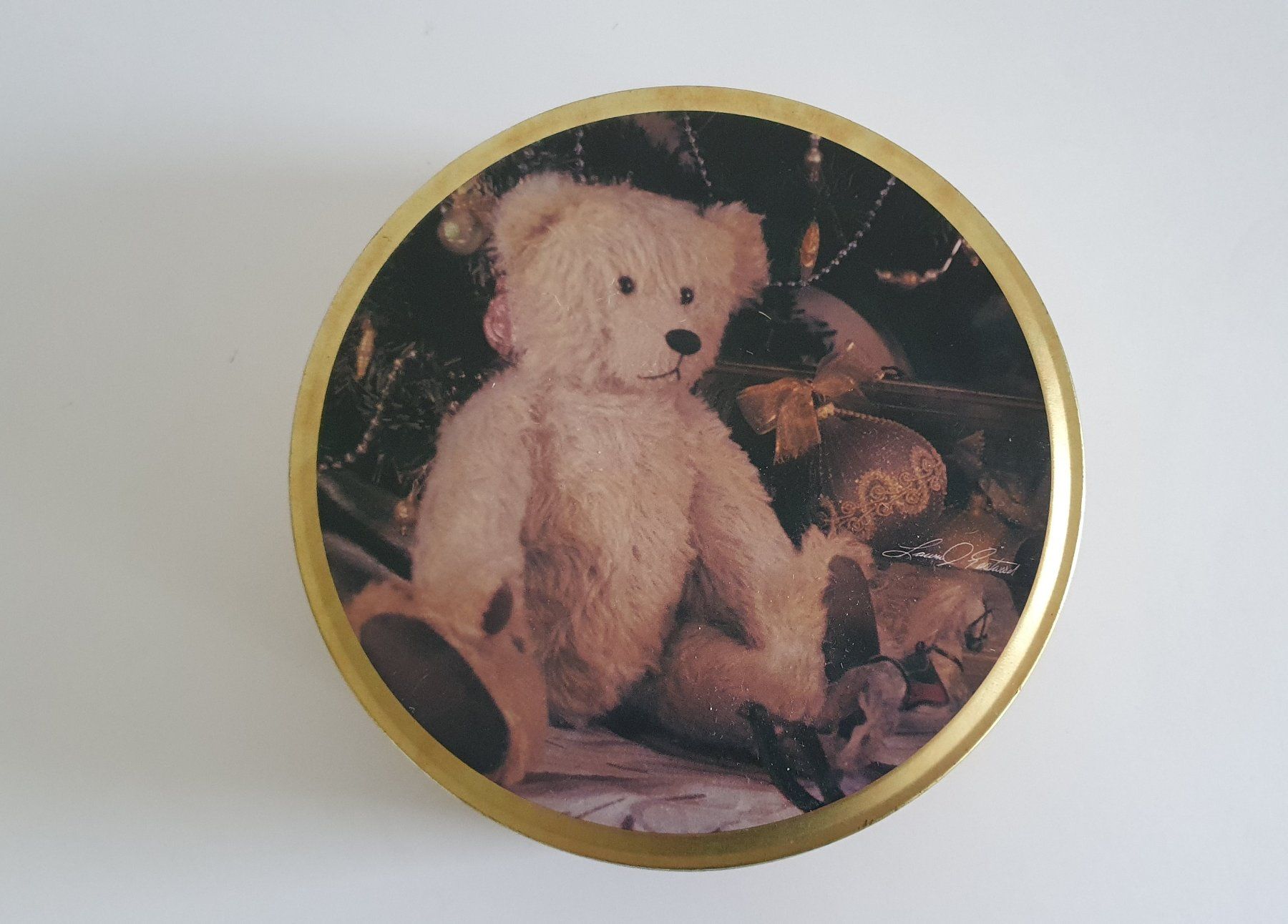 Behälter & Ähnliches: Hübsche Guetzlidose / Blechdose im Vintage- Stil – Gebraucht aus Giswil von online-Brockenhaus 1