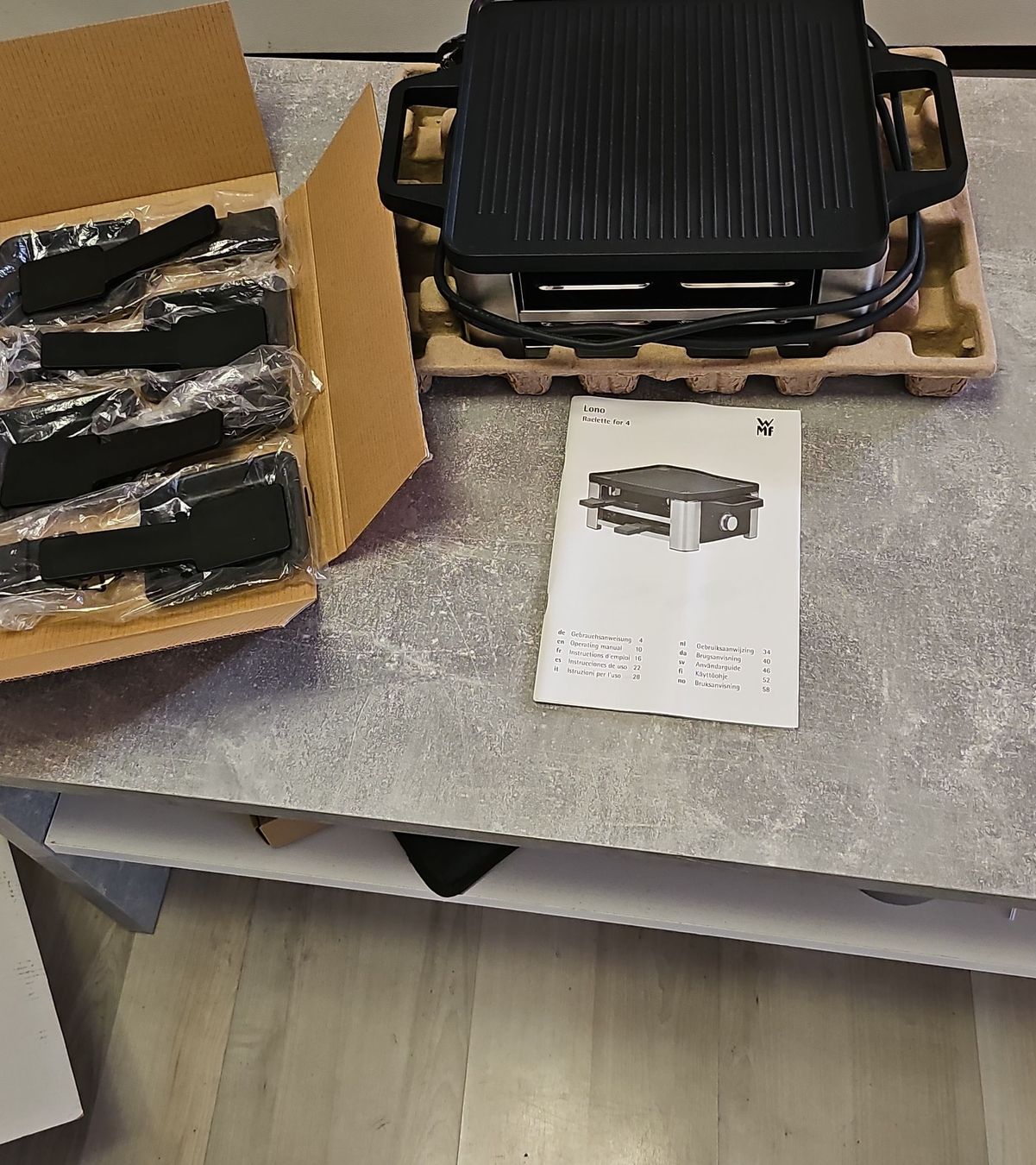 Griglie: WMF Tischgrill mit Zubehör, einmal benutzt  – Usato da Herzogenbuchsee venduto da tgi_rln7
