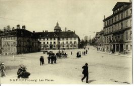 Fribourg, les Places