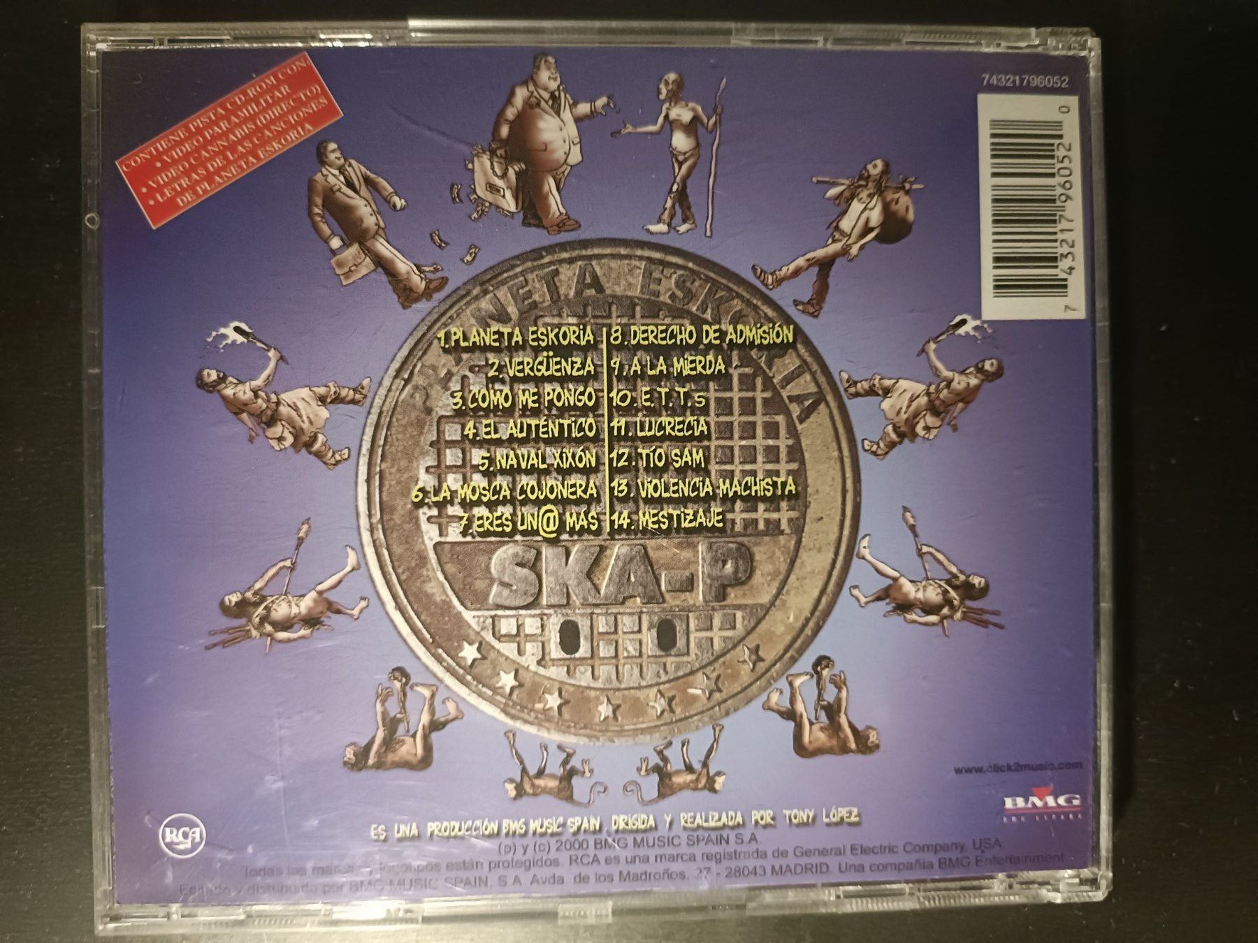 CD: SKA-P - Planeta Eskoria – Usato da Aarau venduto da d_m_bf6g 1