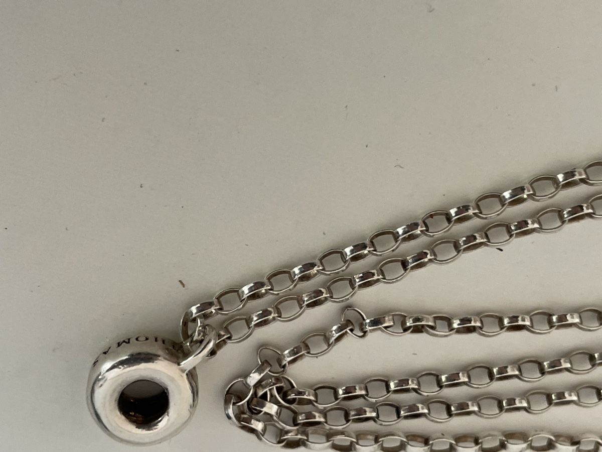 Thomas Sabo Catenine: Collier chaîne argent massif 925 Thomas Sabo  – Usato da Worben venduto da benit.drn 1