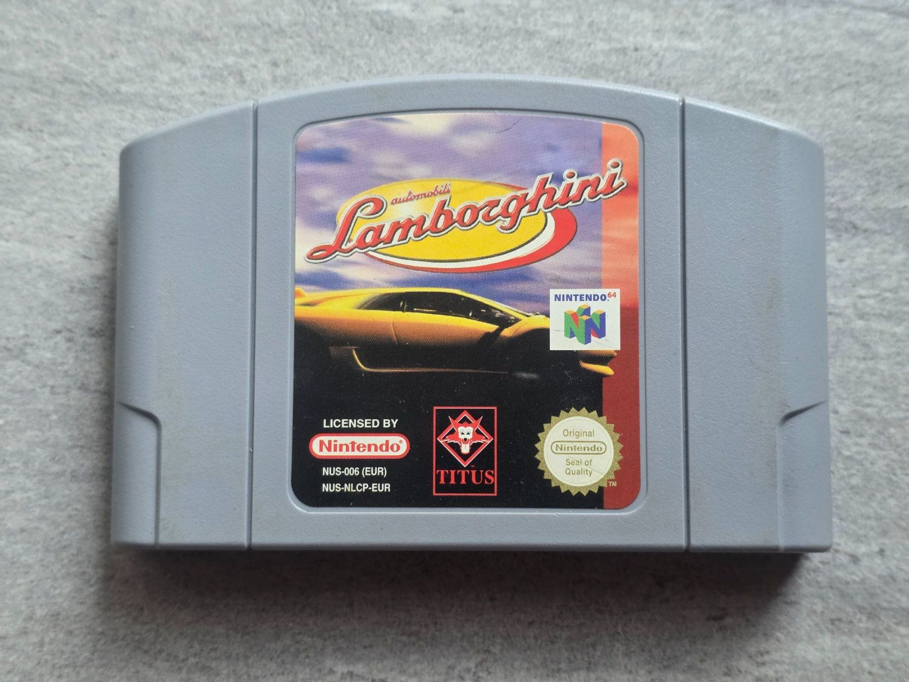 Nintendo Giochi: Nintendo Lamborghini N64 Spiel – Usato da Münchenbuchsee venduto da RipiRip