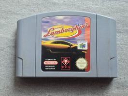 Nintendo Lamborghini N64 Spiel