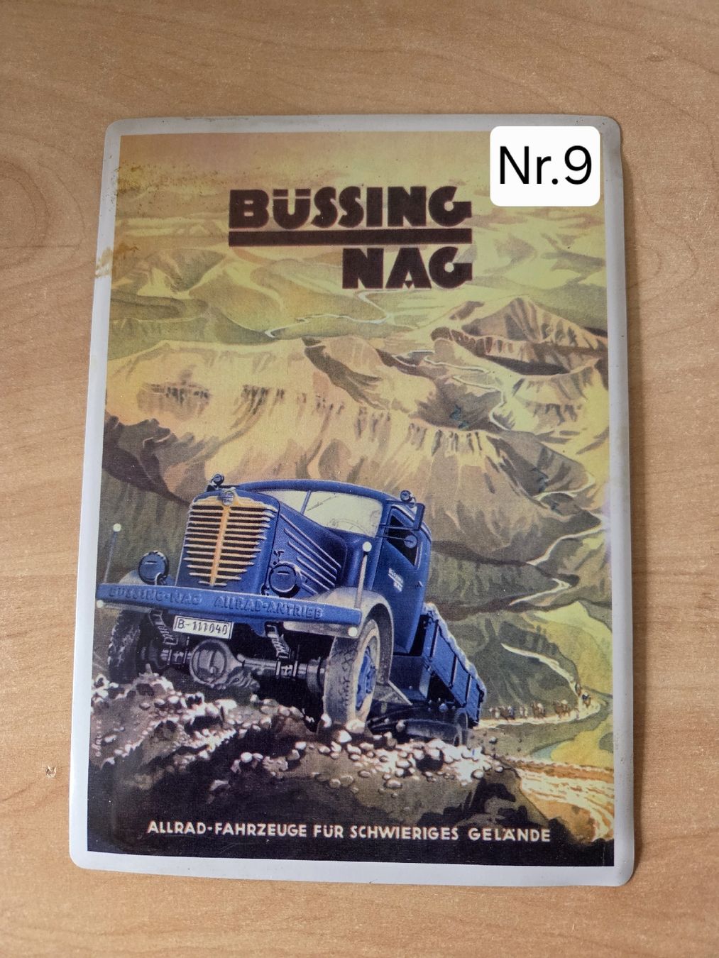 Insegne: Diverse Auto Blechschilder 14,5 x 20,5cm – Usato da Winterthur venduto da katzen07 6