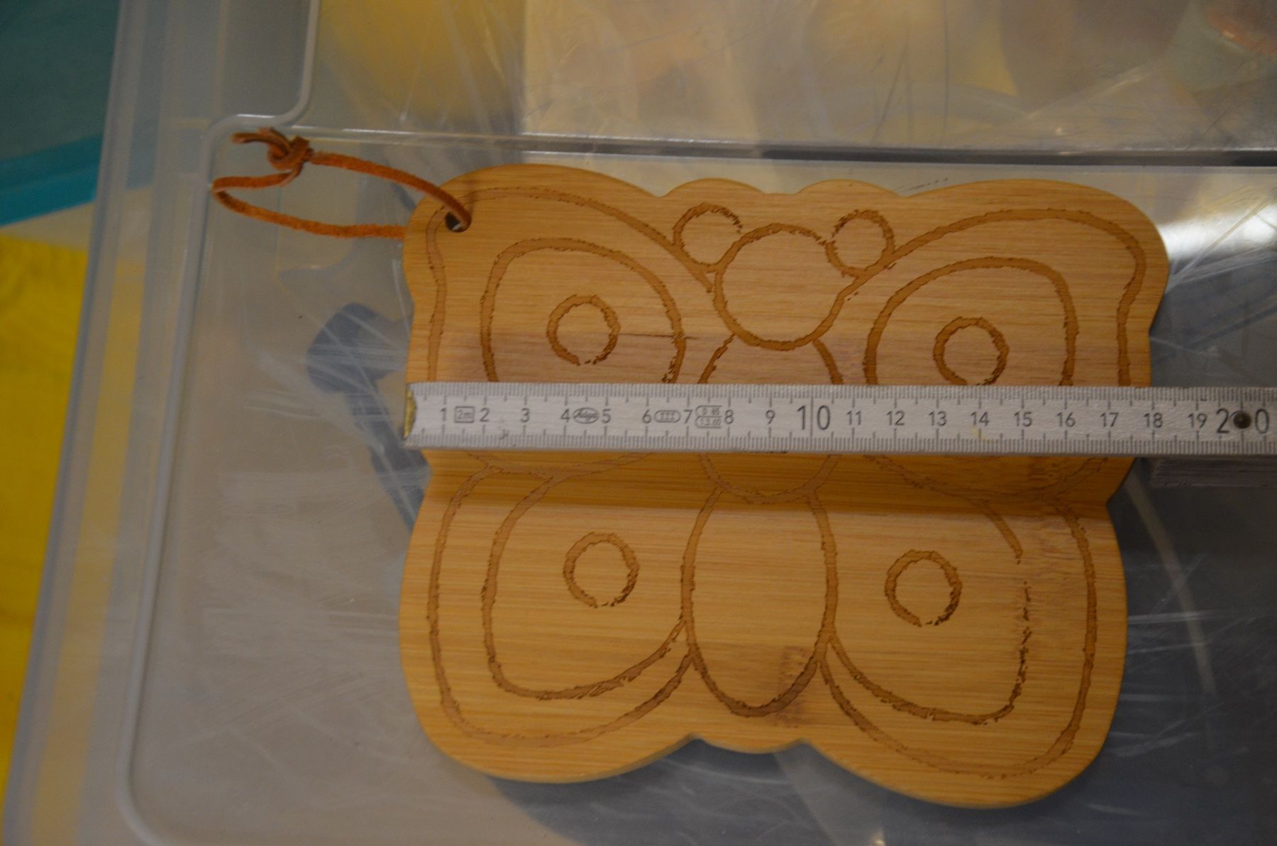 Tutte le decorazioni: THUN HOLZ SCHMETTERLING NEU – Nuovo e nell'imballaggio originale da Chiasso venduto da Dolly015 1