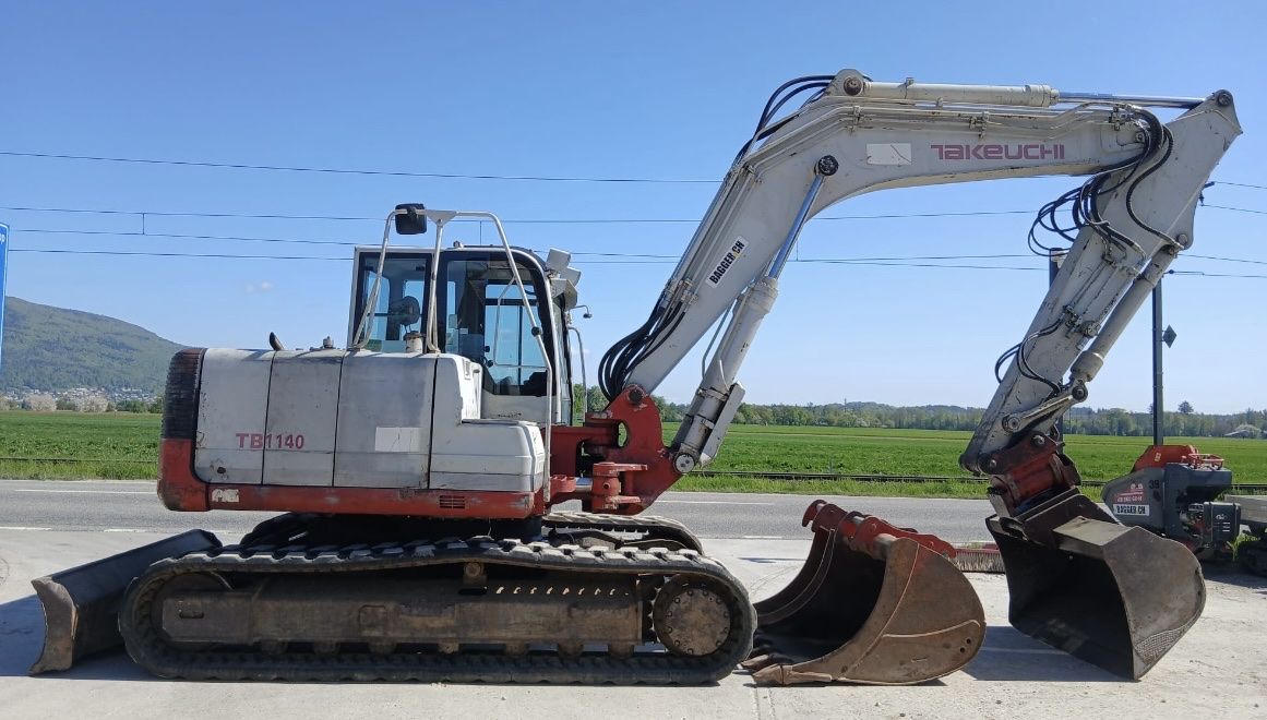 Takeuchi Excavateurs: Bagger 14 Tonen Takeuchi 1140  – D'occasion à Niederbipp par baggerch 6