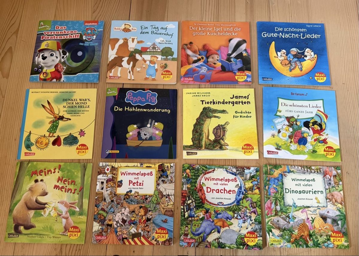 Libri: 12 Maxi Pixi Kinderbücher  – Usato da Pratteln venduto da GinaLisa13