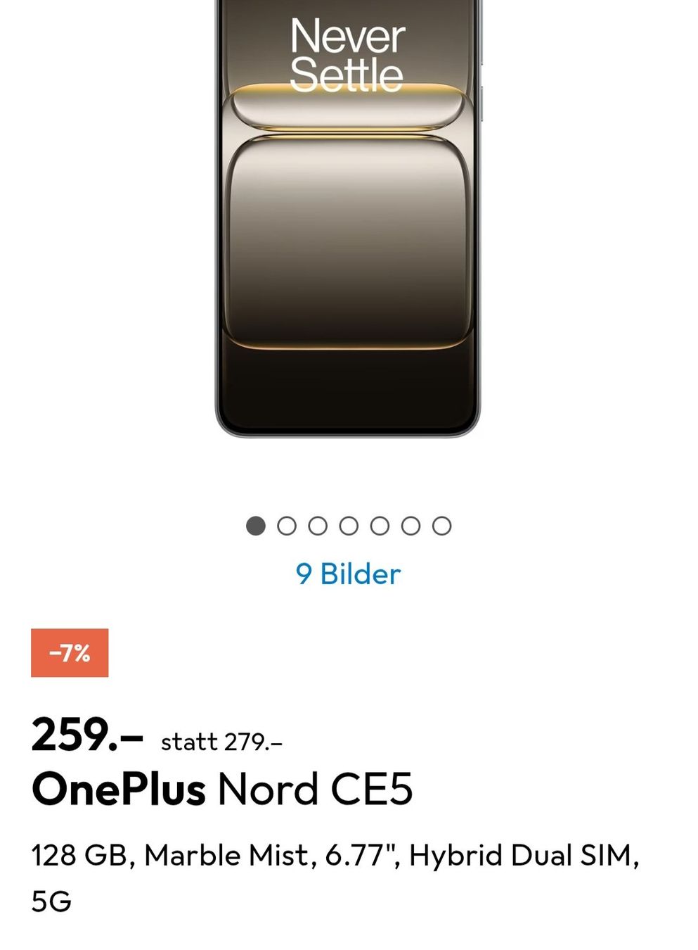 OnePlus Telefoni cellulari / Smartphones: ONEPLUS NORD CE5/ NEU!!! – Nuovo e nell'imballaggio originale da Reiden venduto da SaRa1900 3