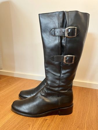 Gabor Stiefel schwarz Leder