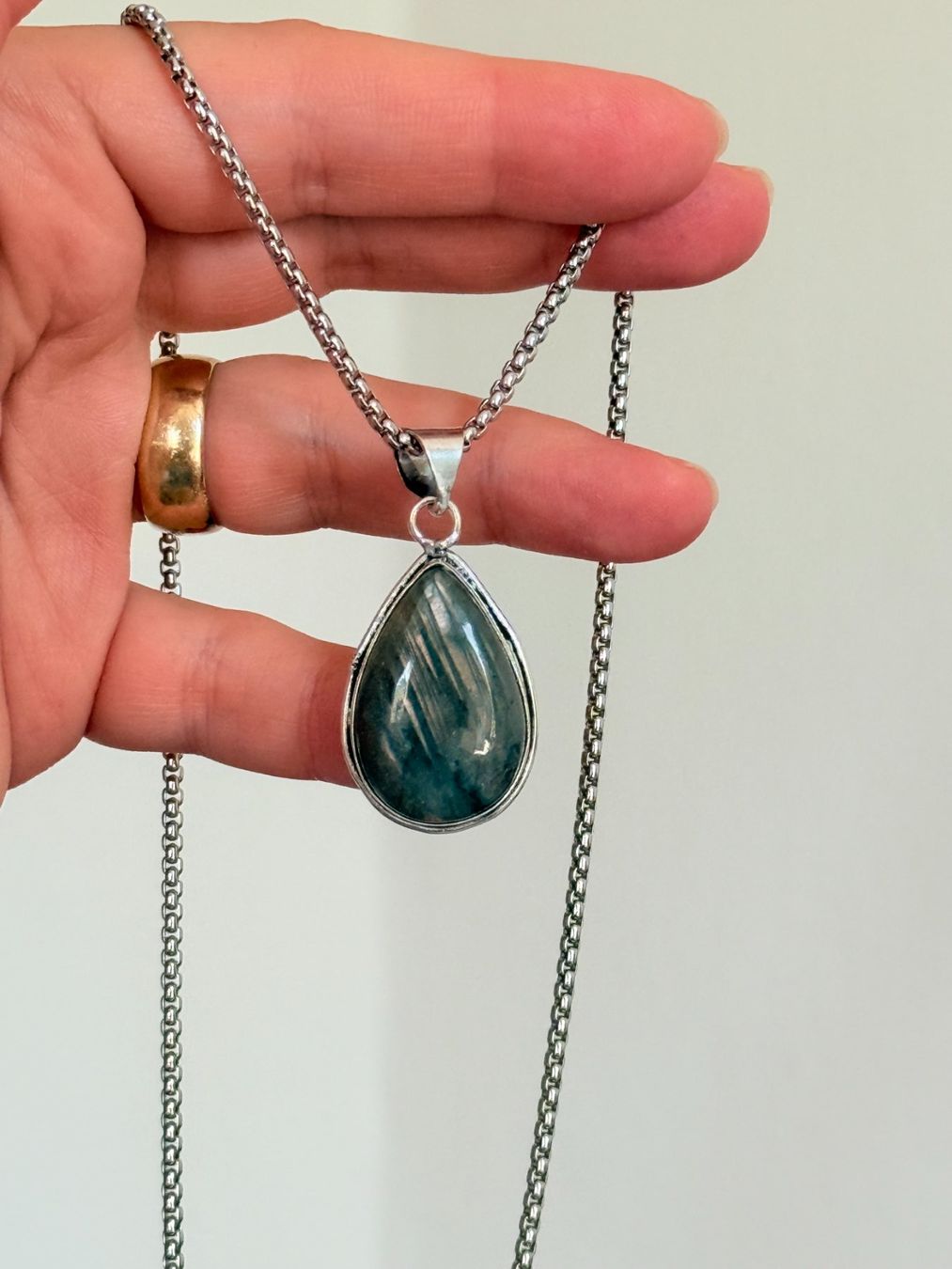 Colliers: Labradorite necklace – Neuf avec emballage d'origine à Genève par AGBERG 7