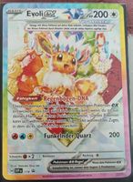 Evoli ex Terakristall Funkelnder Quarz Pokemon Karte