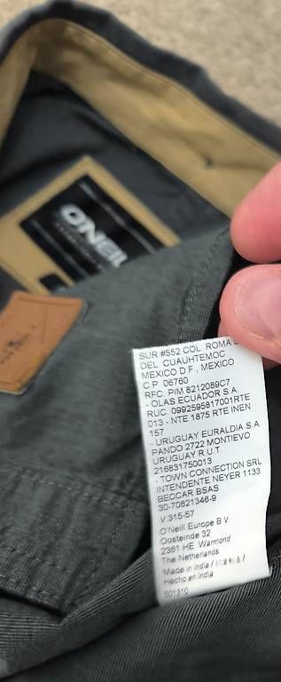 Hemden: O'Neill Hemd  Slim Fit, grau, Gr. S – Gebraucht aus Pully von shulgin788 4