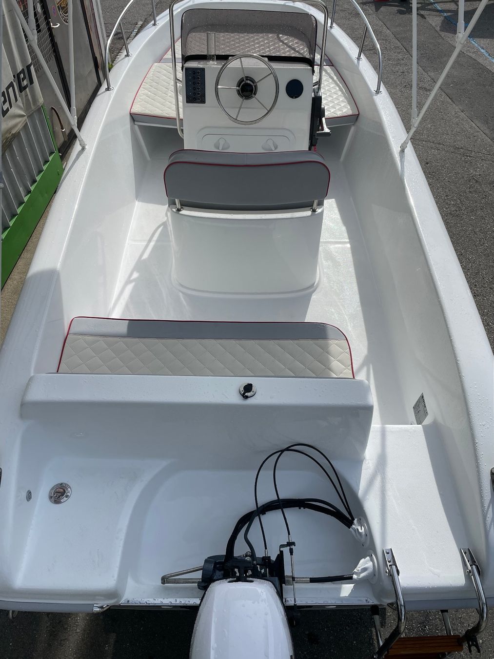 Selva Barche: Neues Open Boot mit 8 PS motor – Nuovo e nell'imballaggio originale da Quartino venduto da 5franc 3